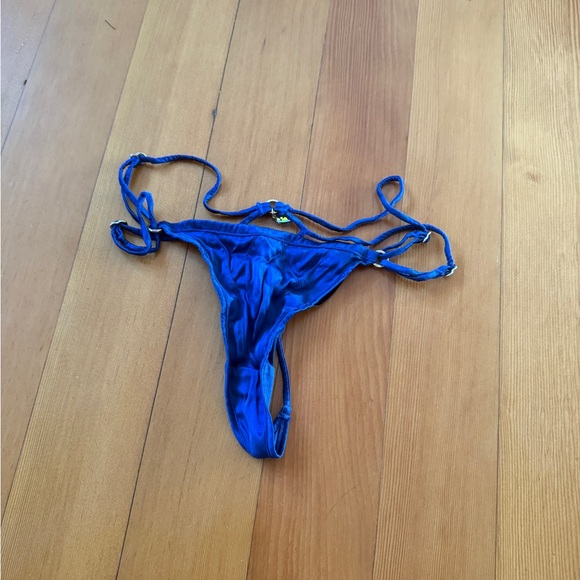 Honey Birdette OPHELIA NAVY THONG Size XS - Picture 6 of 10